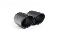 Milltek Exhaust System Carbon Tips - 17-18 VW Golf 7.5 GTi (w/o Performance Pack / Non-GPF Models only)