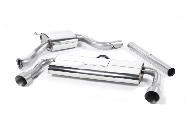 Milltek Auspuffanlage Titanium Tips - 13-16 VW Golf 7 GTi (+ GTi Performance Pack / Clubsport / Clubsport S)