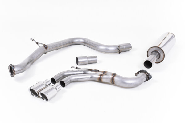 Milltek Exhaust System Polished Tips - 13-16 VW Golf 7 GTD 2.0TDI 185PS