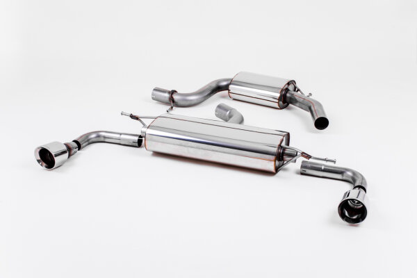 Milltek Exhaust System Polished Tips GT-100 - 09-13 VW Golf 6 GTi 2.0 TSi 210PS