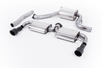 Milltek Exhaust System Matt Black Tips - 09-16 VW Scirocco R