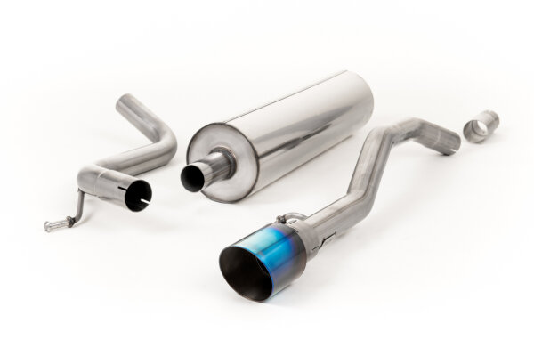 Milltek Exhaust System Burnt Titanium Tips - 16+ VW Up! 1.0TSI (+GTI)