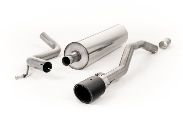 Milltek Exhaust System Carbon Tips - 16+ VW Up! 1.0TSI (+GTI)