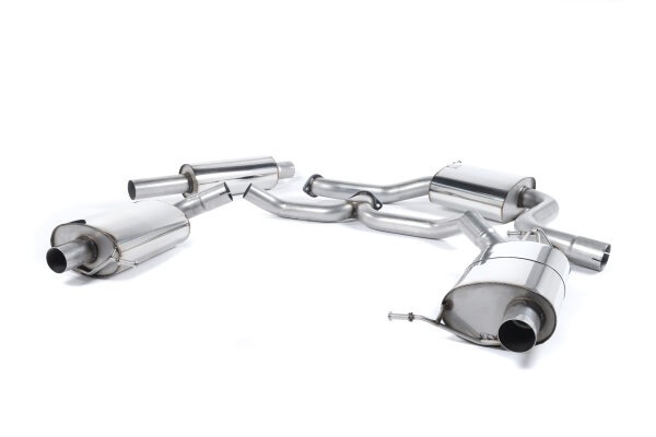 Milltek Exhaust System OEM-Look - 13-19 Skoda Octavia vRS 2.0 TSI 220PS/230PS/245PS Hatch & Estate (manual and DSG-Auto / 2018-2019 Pre-Facelift Non-OPF/GPF Models)