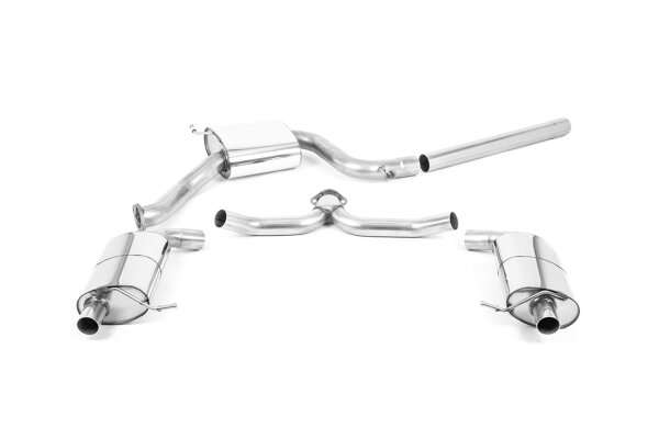 Milltek Exhaust System OEM-Look - 19-20 Skoda Octavia vRS 2.0 TSI 245PS (MQB EVO MK4) Hatch & Estate (manual and DSG-Auto / Pre-Facelift OPF/GPF Mondels only)