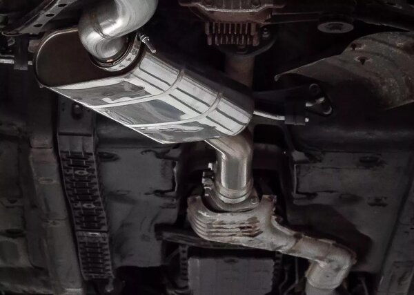 FOX Front Silencer - Toyota Supra MK4