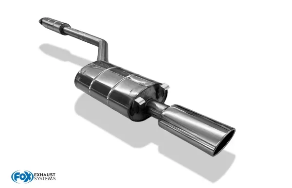 FOX Vorschalldämpfer + Endschalldämpfer 140x90 Typ 44 - Porsche 944