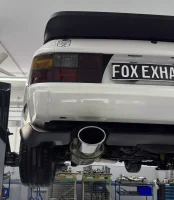 FOX Vorschalldämpfer + Endschalldämpfer 140x90 Typ 44 - Porsche 944