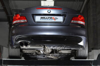 Milltek Exhaust System Ceramic Black Tips - 08-12 BMW 1 Series E82/E88 (N54/N55)