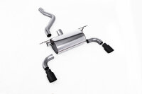 Milltek Exhaust System Cerakote Black Tips - 12-16 BMW 1...