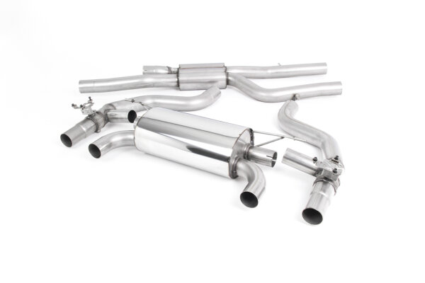 Milltek Auspuffanlage Burnt Titanium Tips - 18+ BMW 2er Serie F87 M2 Competition Coupé