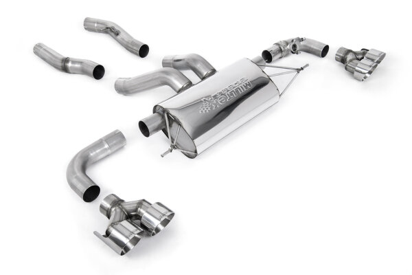 Milltek Exhaust System Polished Tips - 22+ BMW 2 Series G42 M240i Coupé (xDrive Models only)