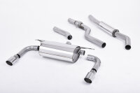 Milltek Exhaust System Polished Tips - 12-15 BMW 3 Series F30 328i M Sport N20 Engine + Automatic (Non-xDrive / Tow Bar Models only)