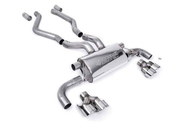 Milltek Exhaust System Polished Tips - 19+ BMW 3 Series G20/G21 M340i xDrive Saloon + Touring (OPF/GPF Models only)