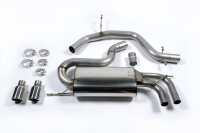 Milltek Exhaust System Polished Tips - 03-12 Audi A3 2.0T...