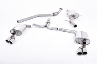 Milltek Exhaust System Polished Tips - 08-11 Audi A4 2.0...