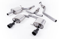 Milltek Exhaust System Cerakote Black Tips - 08-12 Audi...