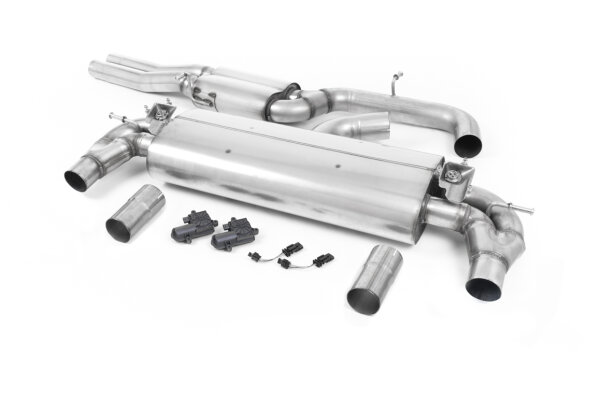 Milltek Exhaust System Polished Tips - 17+ Audi RS3 8V Saloon / Sedan 400PS (MQB)