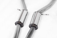 Milltek Exhaust System Cerakote Black Tips - 02-04 Audi RS6 C5 V8 Bi-Turbo Saloon & Avant