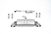 Milltek Exhaust System Polished Tips Oval - 19-20 Audi S3...