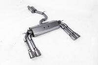 Milltek Exhaust System Polished Tips Oval - 13-18 Audi S3...