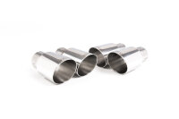 Milltek Exhaust System Polished Tips Oval - 13-18 Audi S3...