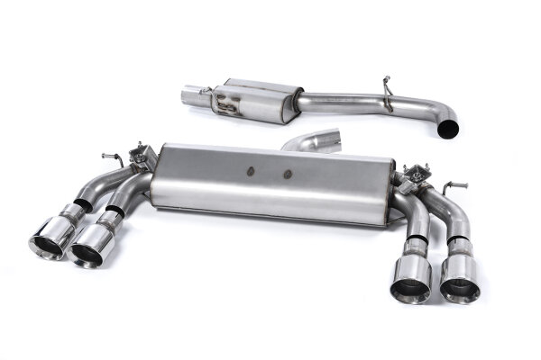 Milltek Exhaust System Polished Tips - 13-18 Audi S3 8V/8V.2 2.0 TFSI Sportback Quattro (Non-GPF Models only)