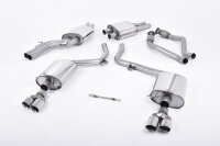 Milltek Exhaust System Polished Tips - 09-12 Audi S4 B8...