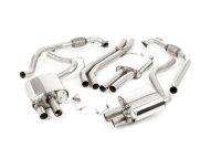 Milltek Exhaust System Cerakote Black Tips - 16+ Audi S4 B9 3.0T V6 Saloon / Sedan / Avant (Non Sport Diff Models) / 17+ Audi S5 B9 3.0T V6 Sportback (Non Sport Diff Models Only)