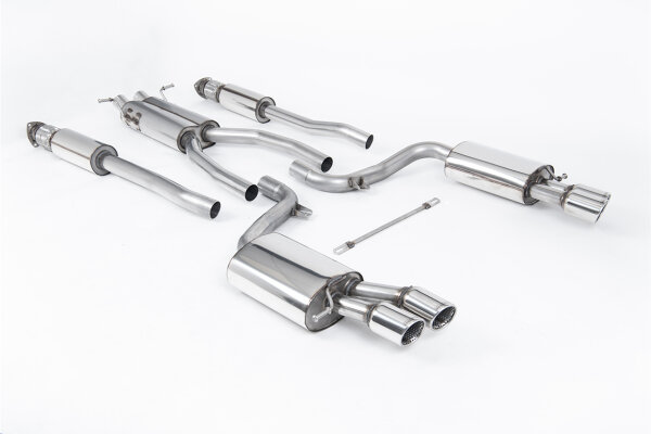 Milltek Exhaust System Titanium Tips - 06-12 Audi S6 C6 5.2 FSI V10 Quattro