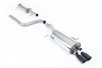 Milltek Exhaust System Cerakote Black Tips - 13-17 Ford...