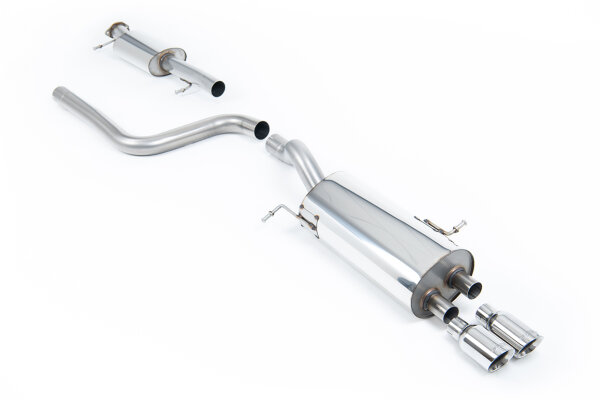 Milltek Auspuffanlage Polished Tips - 13-17 Ford Fiesta MK7/MK7.5 ST 1.6L EcoBoost 182PS & ST200