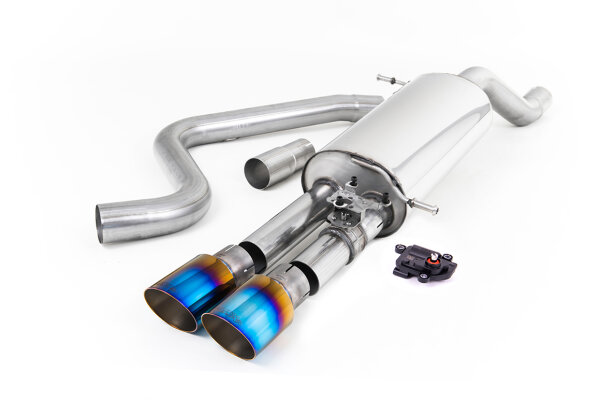 Milltek Exhaust System Burnt Titanium Tips - 20+ Ford Fiesta MK8/MK8.5 ST 1.5L EcoBoost 200PS