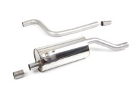 Milltek Exhaust System Cerakote Black Tips Twin - 19+...