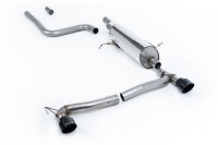 Milltek Exhaust System Cerakote Black Tips - 19+ Ford...