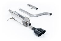 Milltek Exhaust System Cerakote Black Tips Twin - 20+...