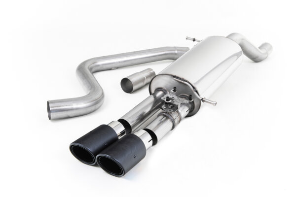 Milltek Exhaust System Carbon Tips - 18-20 Ford Fiesta MK8 1.5 EcoBoost ST 200PS