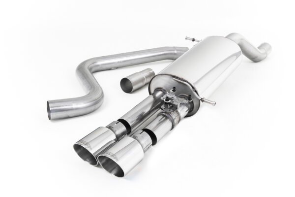 Milltek Exhaust System Polished Tips - 18-20 Ford Fiesta MK8 1.5 EcoBoost ST 200PS