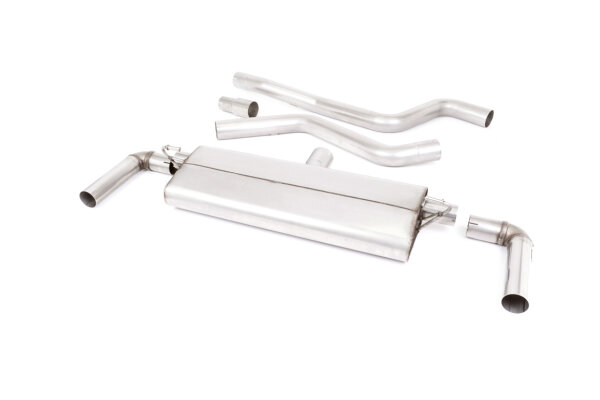 Milltek Exhaust System Cerakote Black Tips - 19+ Ford Focus MK4 ST 2.3 EcoBoost Hatchback (OPF/GPF Models only)