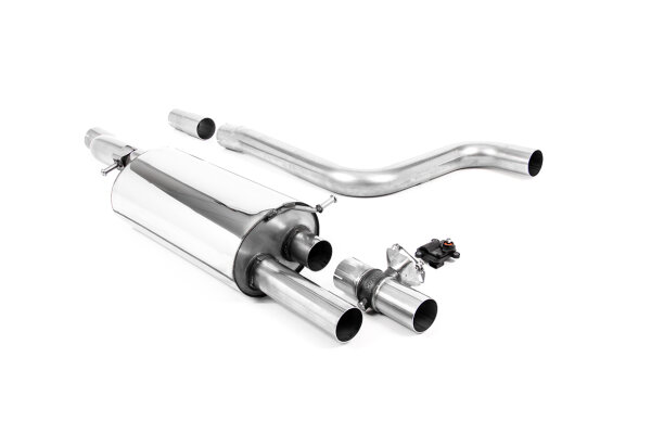 Milltek Auspuffanlage Polished Tips - 20+ Ford Puma ST 1.0/1.5 (nur Modelle mit OPF/GPF)