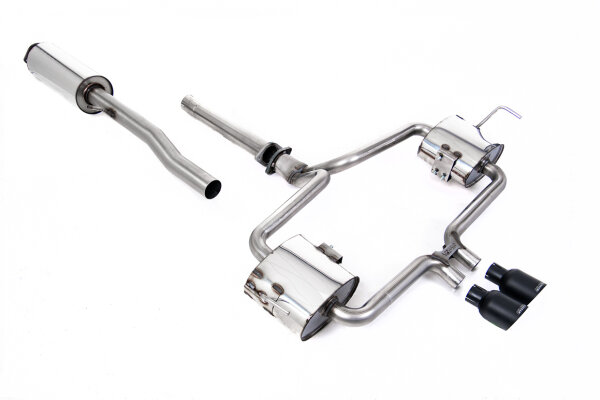 Milltek Exhaust System Cerakote Black Tips - 02-06 Mini Cooper S R53