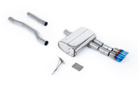 Milltek Exhaust System PolBurnt Titanium shed Tips - 19+ Mini Cooper S F55 2.0T 5-Door Hatchback (LCI GPF/OPF Models only)