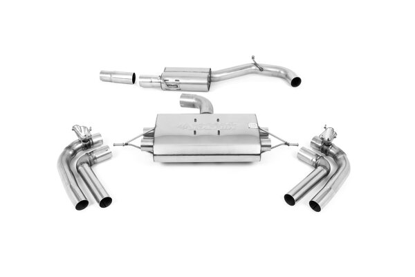 Milltek Exhaust System Burnt Titanium Tips - 21+ Cupra Formentor 2.0TFSI 4Drive 310PS