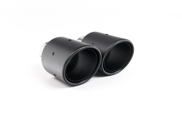 Milltek Exhaust System Carbon Tips - 22+ Cupra Formentor 2.0TSI 245PS (MQB EVO / with OPF/GPF Models only)