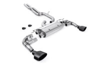 Milltek Exhaust System Cerakote Black Tips Oval - 21+...