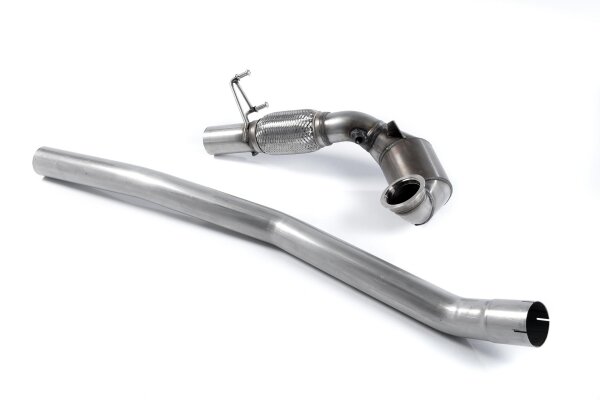 Milltek Downpipe / Katalysator - 14-19 Seat Leon Cupra 280/290/300 2.0 TSI (nur Modelle ohne OPF/GPF) / 13-18 VW Golf 7/7.5 GTI (nur Modelle ohne OPF/GPF)