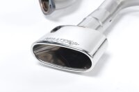 Milltek Exhaust System Polished Tips Oval - 14-17 Seat Leon Cupra 280/290 2.0TSI (Non-OPF/GPF Models only)