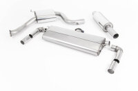 Milltek Exhaust System Cerakote Black Tips Oval - 18-19...