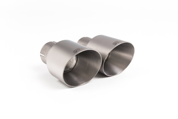 Milltek Exhaust System Titanium Tips - 22+ Seat Leon Cupra 2.0TSI 245PS (MQB EVO / with OPF/GPF Models only)