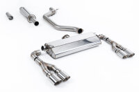 Milltek Exhaust System Polished Tips Oval - 21+ Seat Leon Cupra 300PS Hatchback (OPF/GPF Models only)